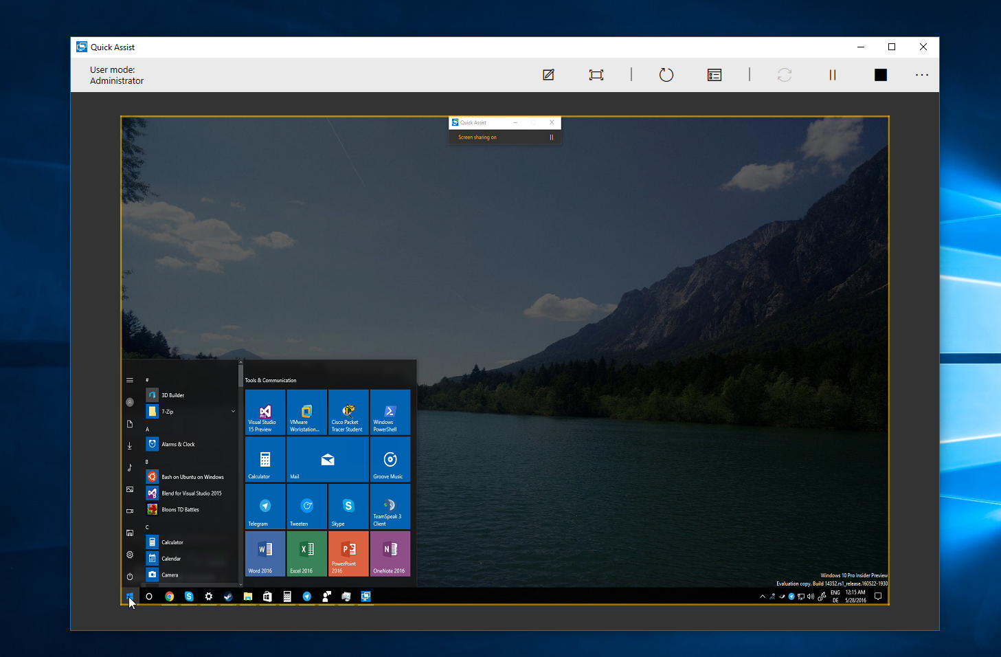 Microsoft is working on a TeamViewer competitor for Windows 10
