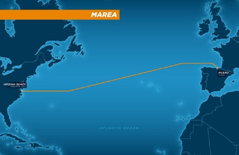 Microsoft and Facebook to build “highest-capacity ever” trans-Atlantic cable starting August