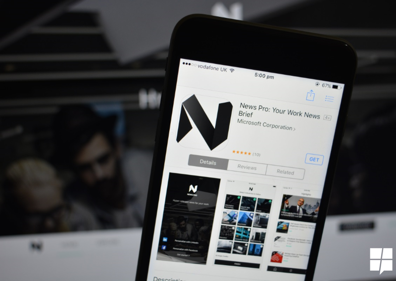 Microsoft frigiver News Pro 2.0 på iOS, tilføjer en indbygget nyhedsbot og mere