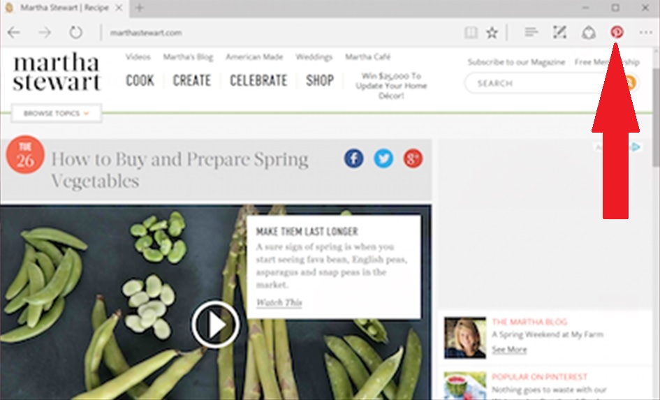 Pin it – Pinterest ‘s Edge extension is the first in the Windows Store