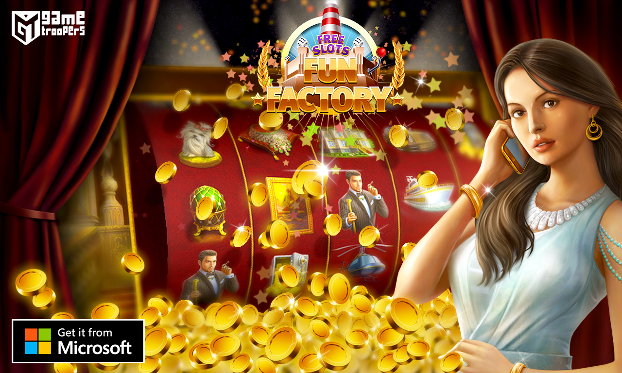 Free Slots Fun Factory unlocks a special bonus pack for a limited time thanks to myAppFree!