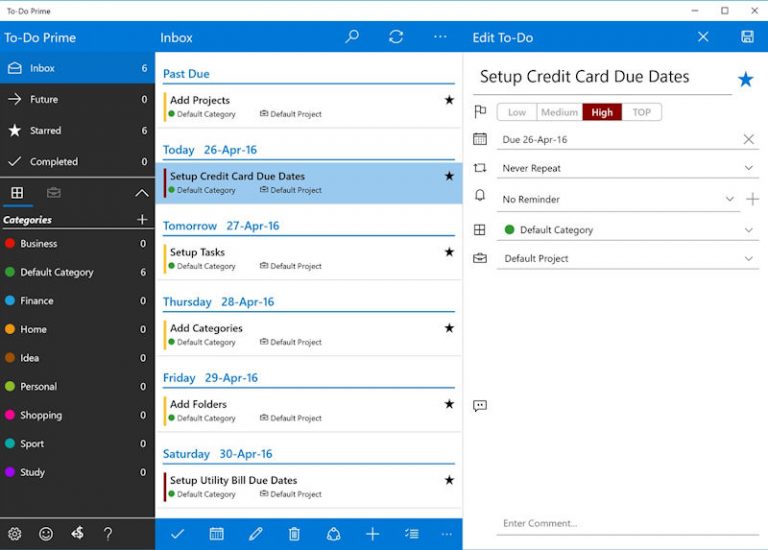 does cardhop app interface with windows 10