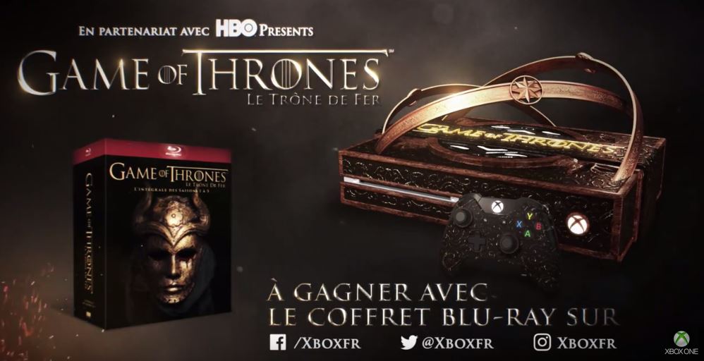 Microsoft annonce une édition spéciale Game of Thrones Xbox One