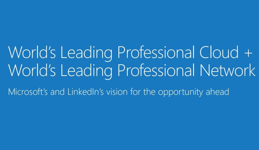 Microsoft reveals the first set of LinkedIn integration scenarios