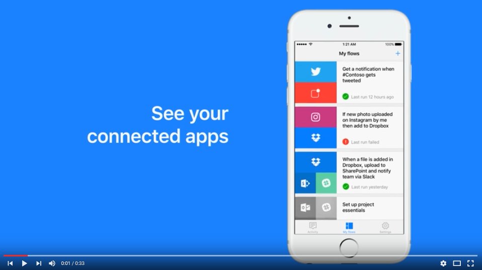 Microsoft now supports Flow creation from your iOS devices