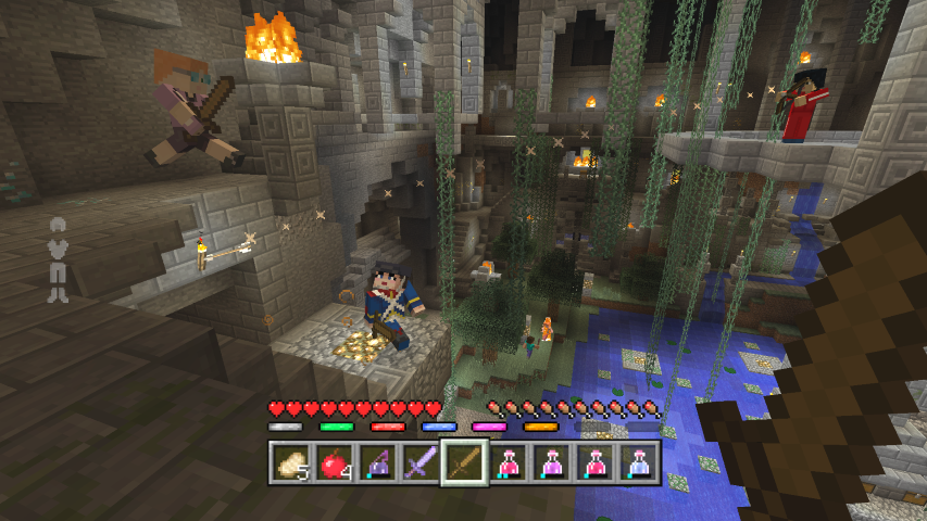 Minecraft Battle mini game now available for free on game consoles