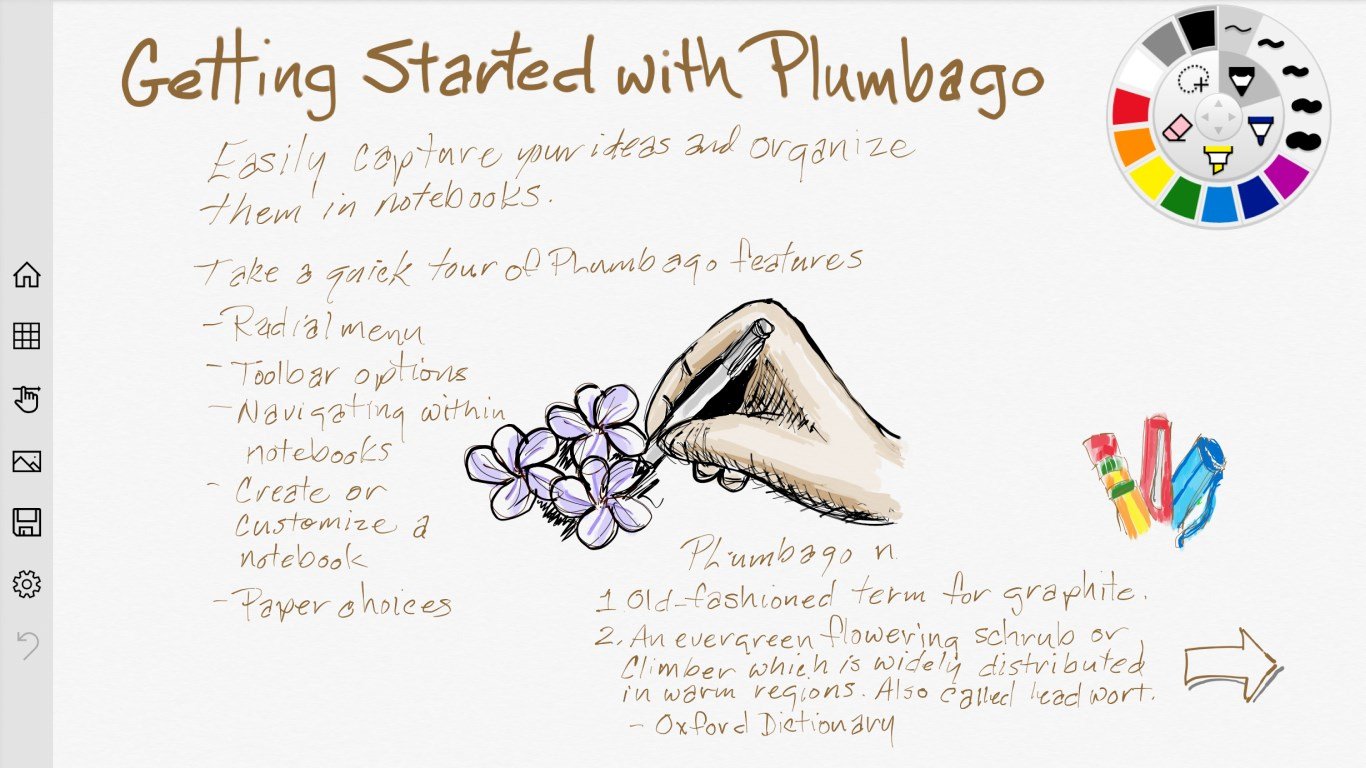 Aplikace Microsoft Plumbago na psaní poznámek byla aktualizována o kaligrafické pero, synchronizaci s cloudem a další