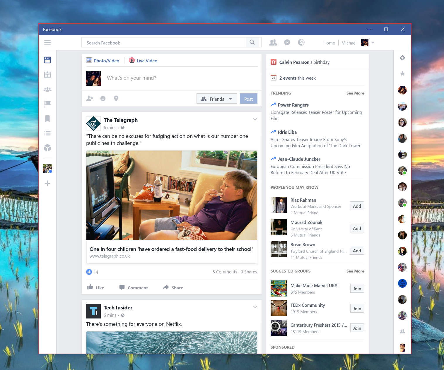 how try facebook beta windows 10