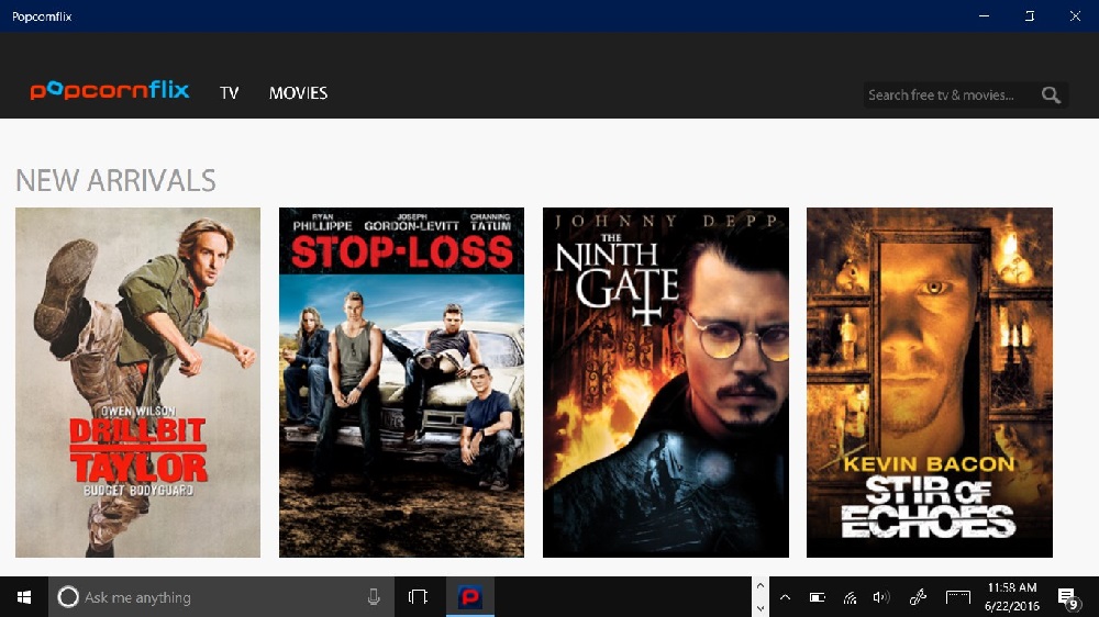 Screen Media Ventures brings their PopcornFlix free movie app to the Windows Store