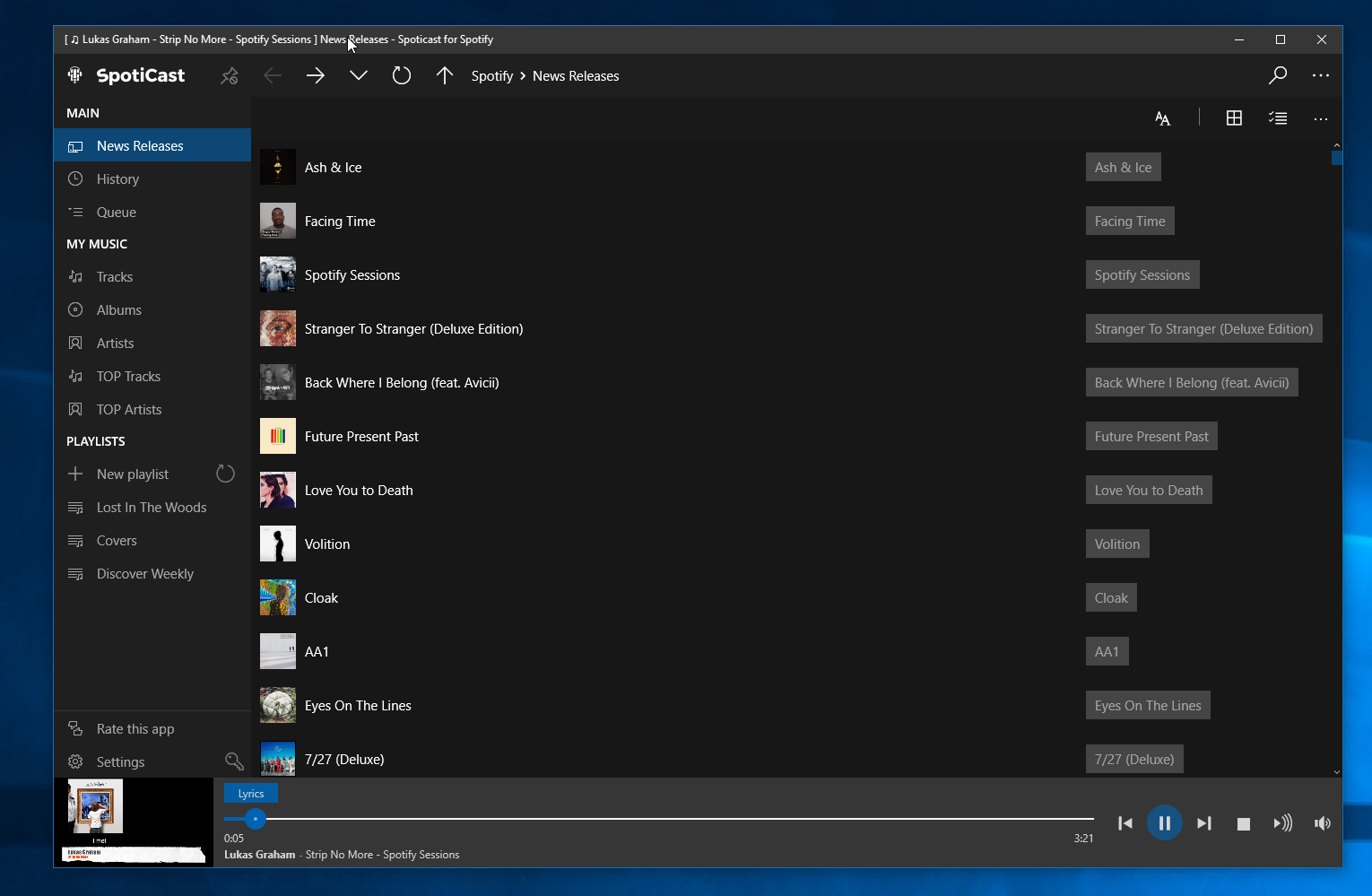 Ægte Making knoglebrud Spoticast for Windows 10 gets offline support, Chromecast Audio, and more -  MSPoweruser