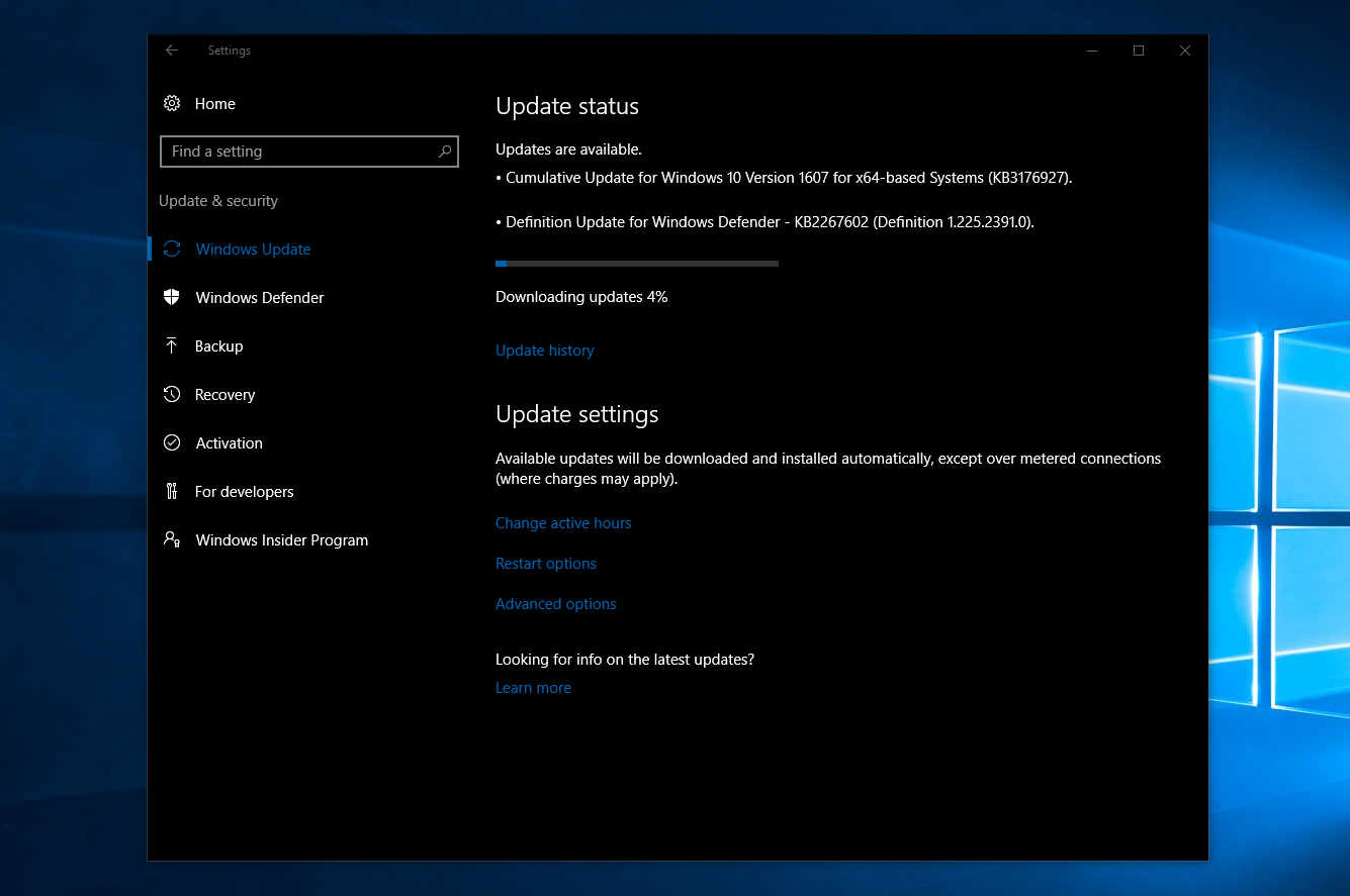 Windows 10 Build 14393.5 now available for Release Preview and Slow Rings