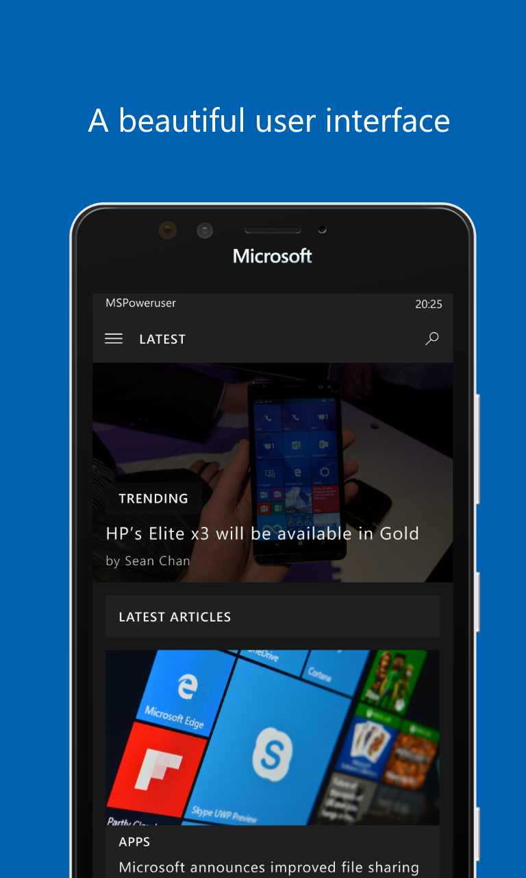 [available For Pcs Now] Introducing The New Mspoweruser App For Windows 