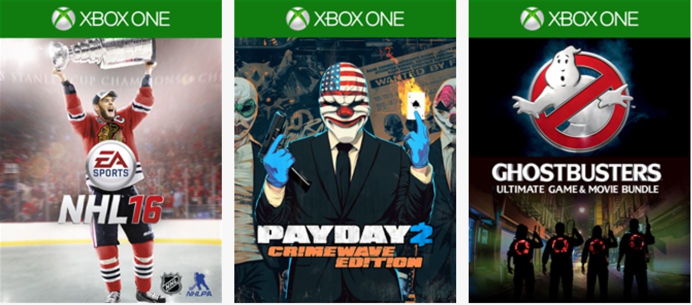 This Week’s Deals With Gold In Xbox Store: NHL16, Payday 2, Ghostbusters and more