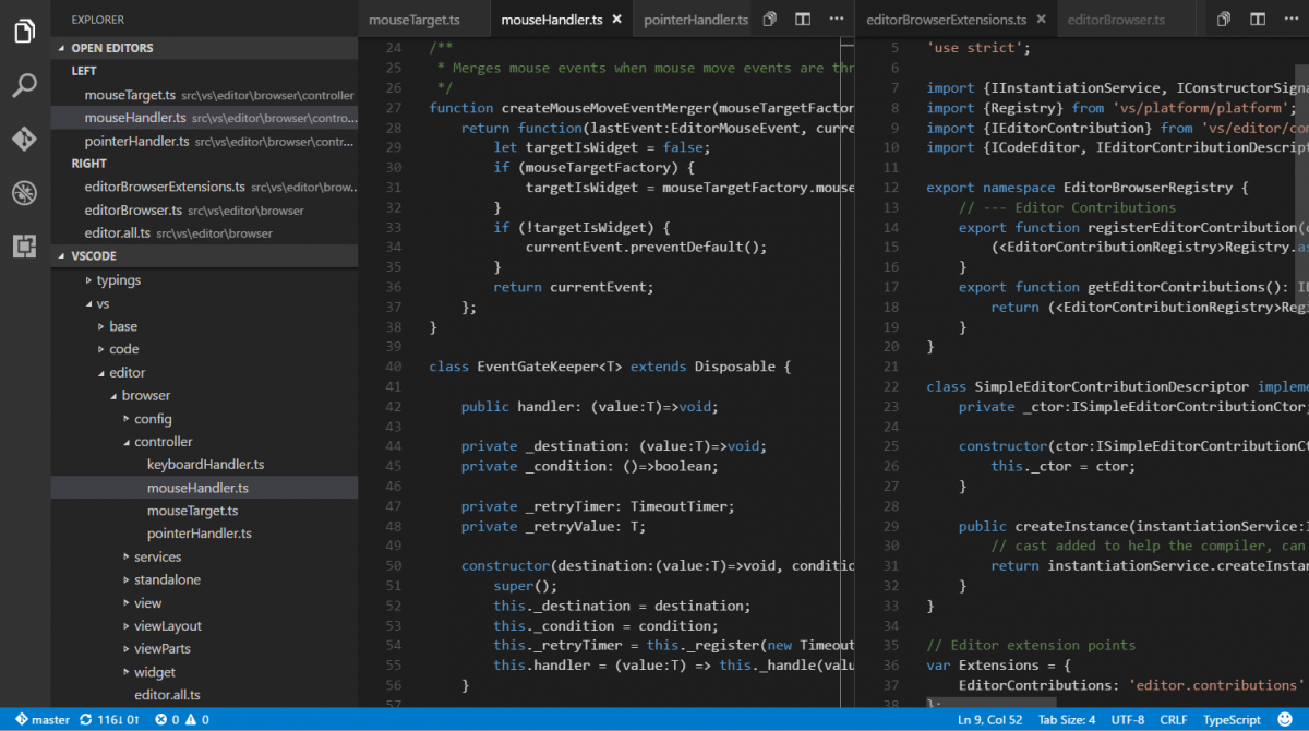 Visual Studio Code updated with new features for the Workbench, Extensions, and more