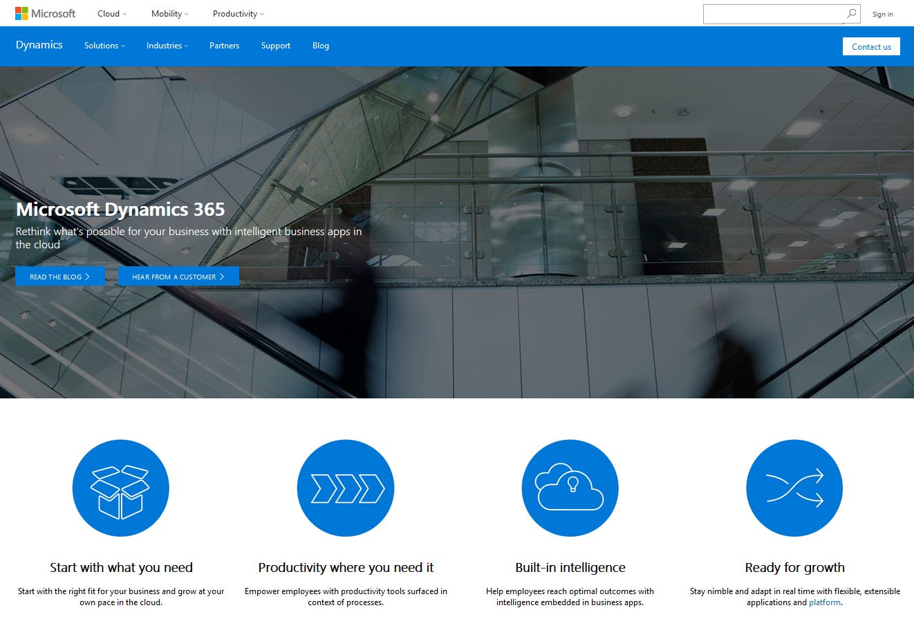 Microsoft combines its CRM and ERP cloud offerings into the new Dynamics 365