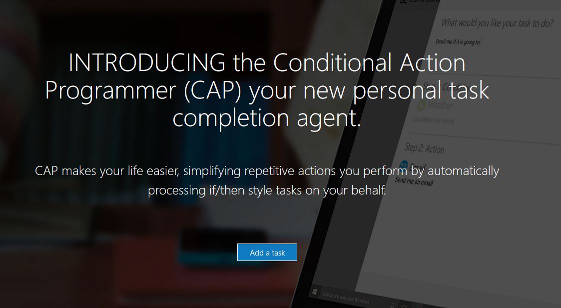 Microsoft Research launches CAP, a new personal task completion agent