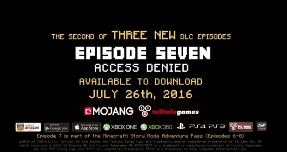 Minecraft: Story Mode - Episode 7: Access Denied Is Now Available For Xbox  - Xbox Wire