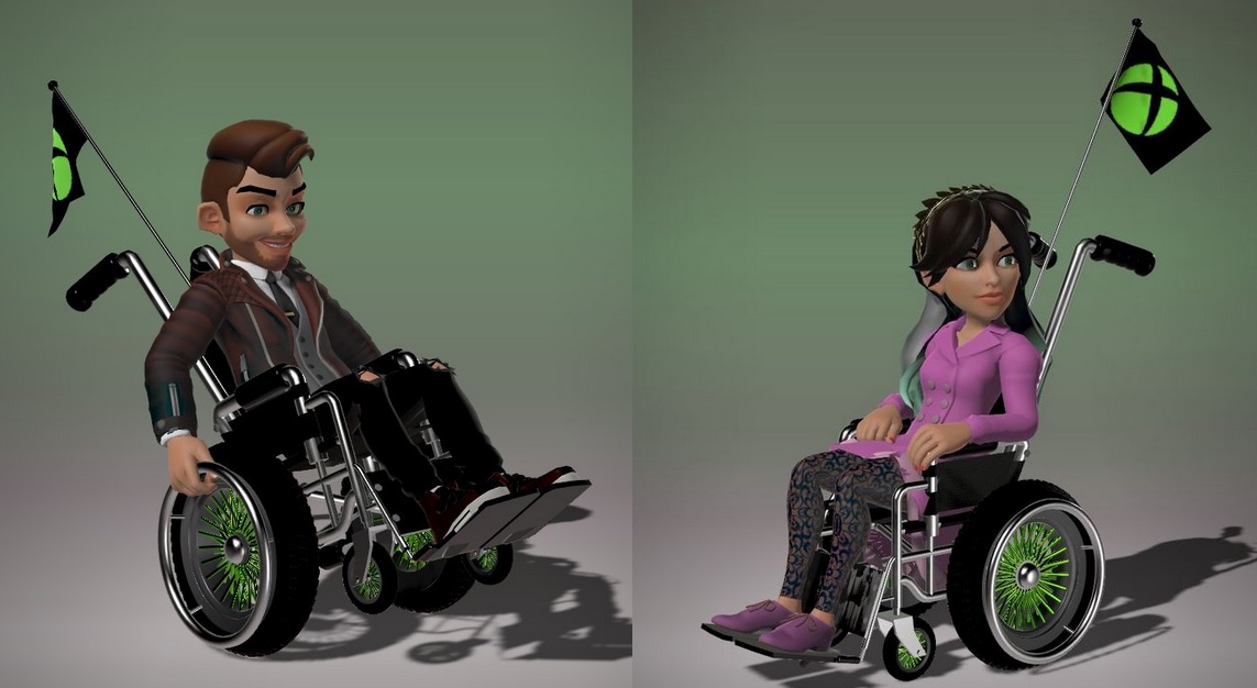 Microsoft está agregando soporte para sillas de ruedas en Xbox Avatars