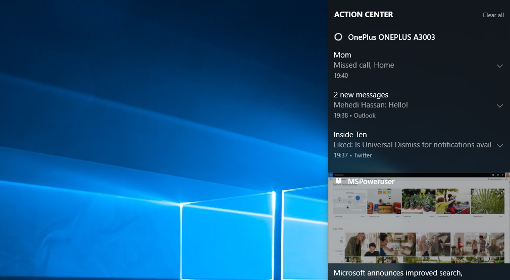 How to configure your quick action toggles in the Action Center for Windows 10 PCs