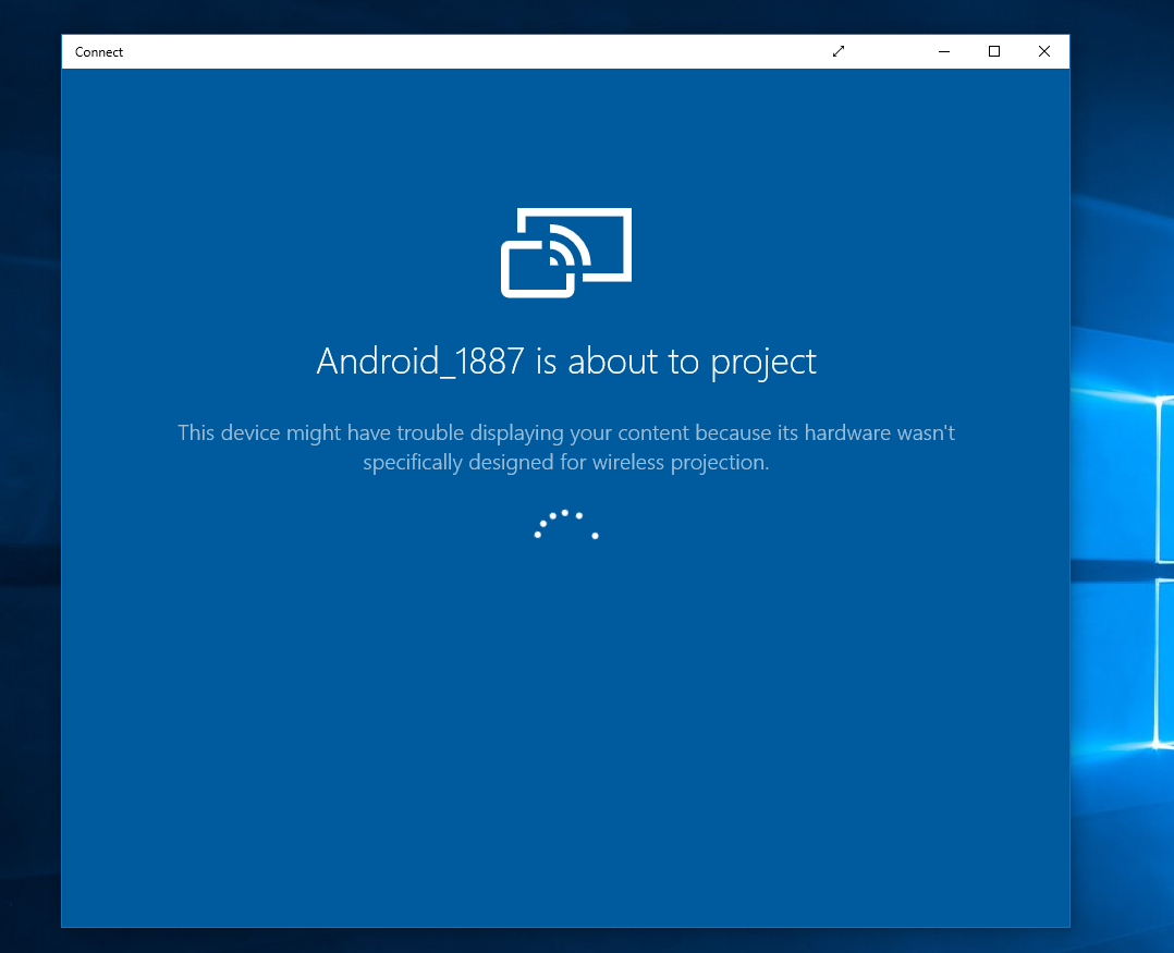 cast android screen to pc windows 10