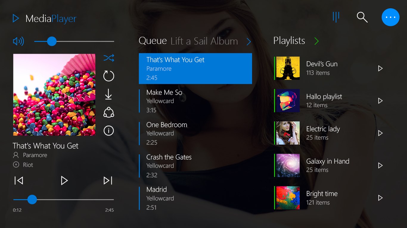 how to use media player on xboxone to access pc music