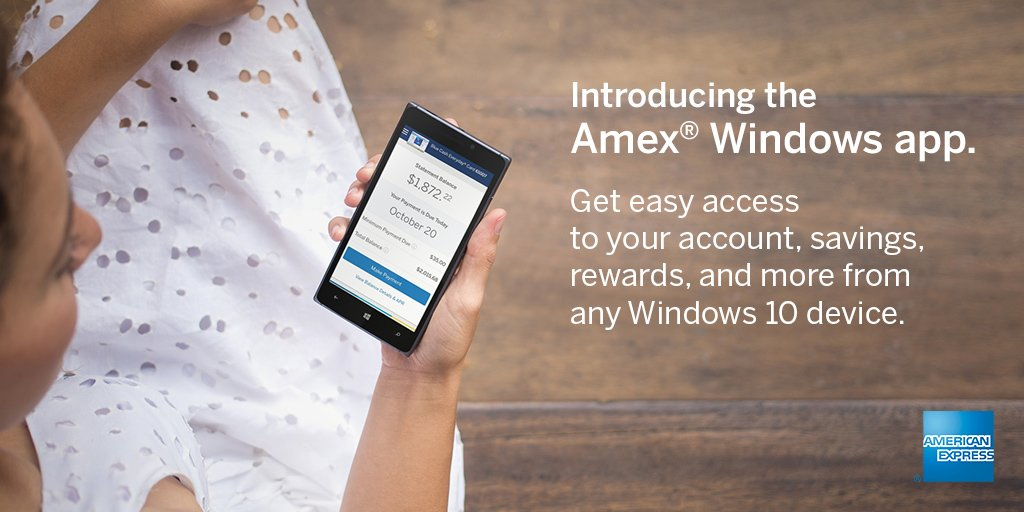 American Express Windows App Now Available Again For Download
