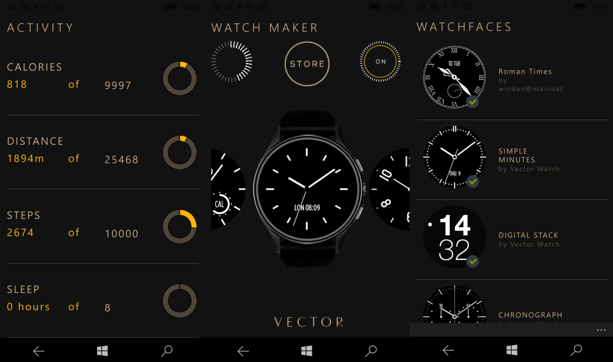 Update coming for the Vector Watch software