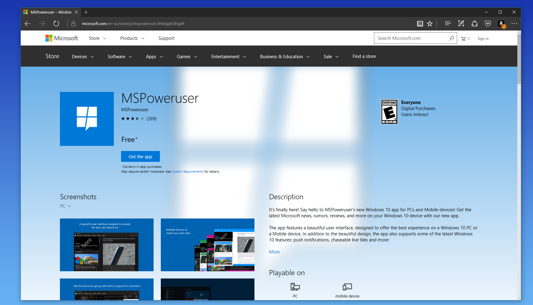 Windows Store gets a new design on the web