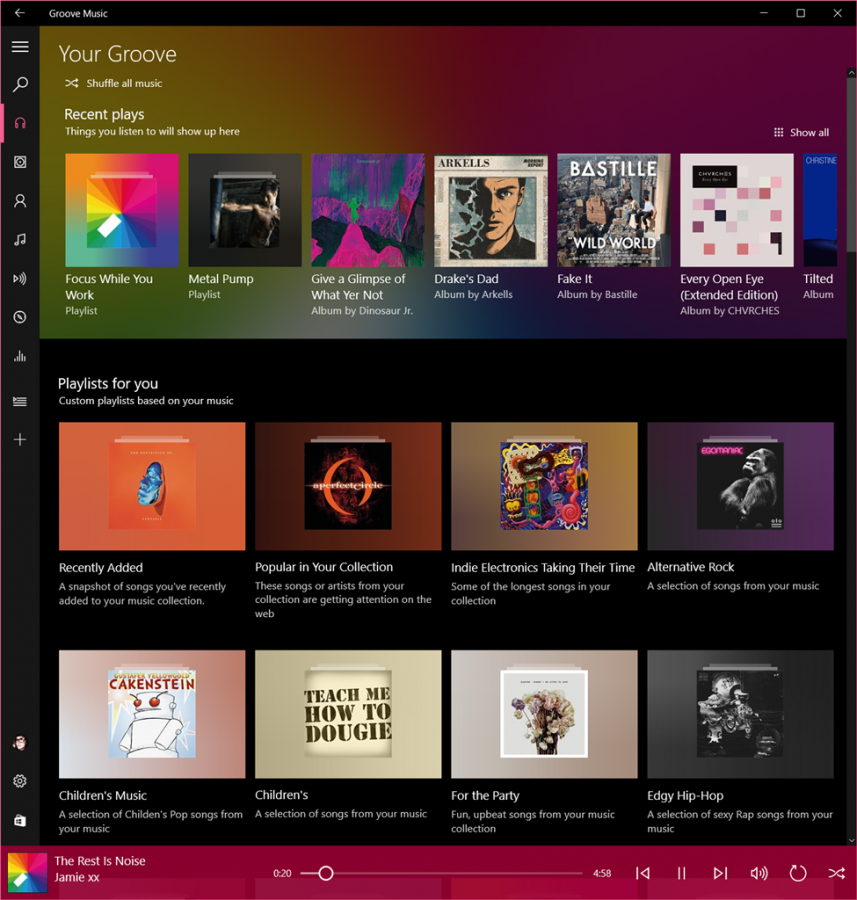 Groove music windows 10 как поставить русский язык