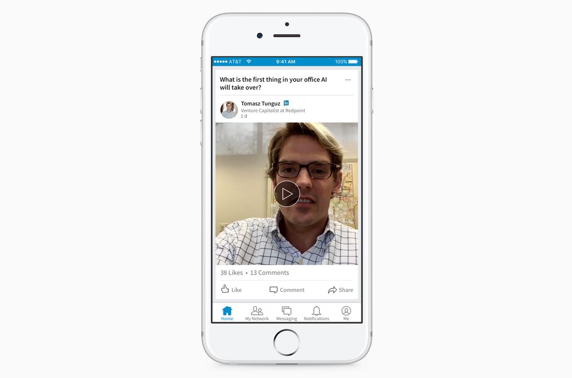 LinkedIn rolls out native video sharing