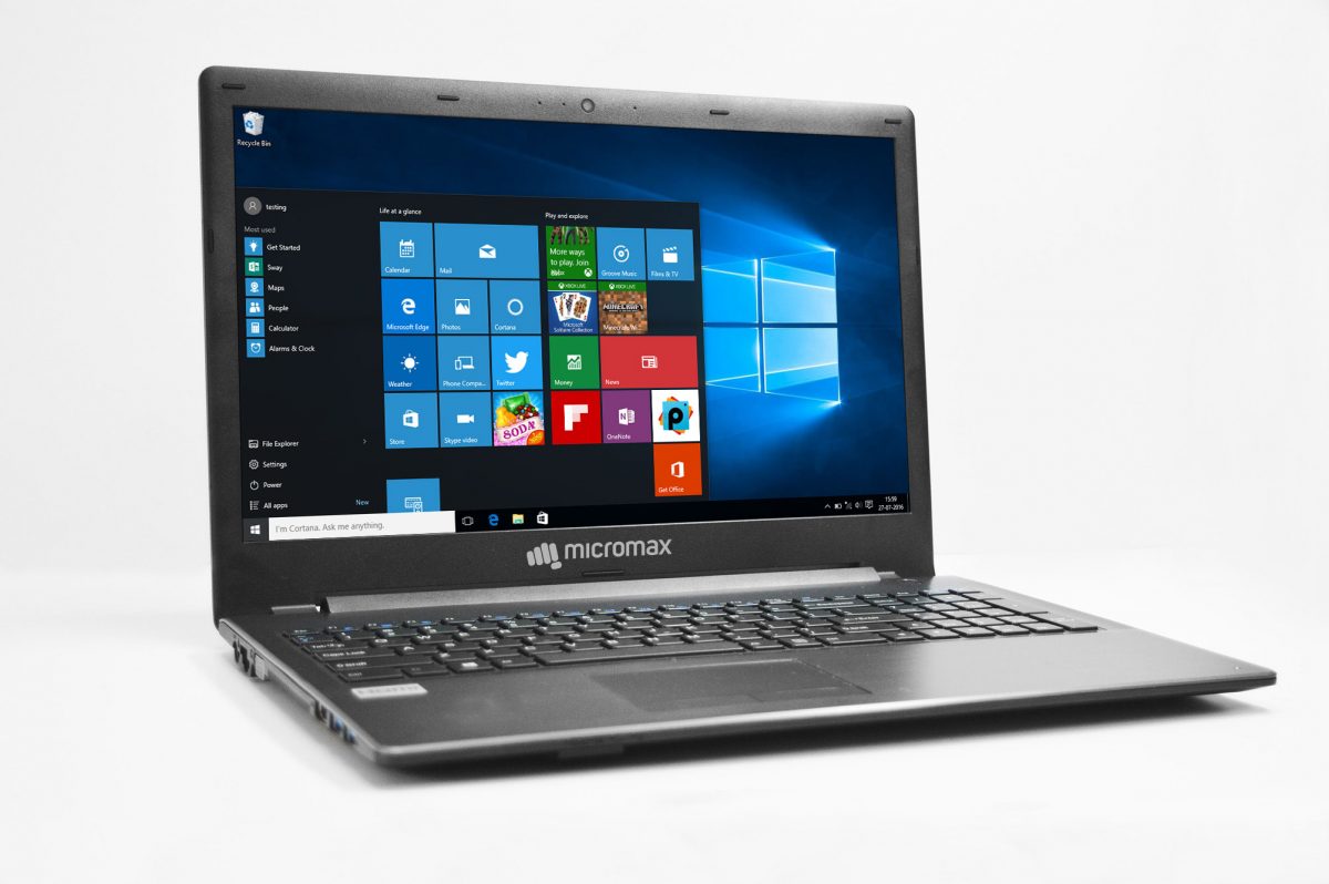 Micromax announces new 15 inch Windows 10 Laptop  starting 