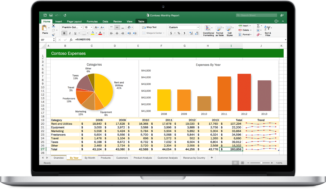 insert a starburst chart in excel 2016 for mac