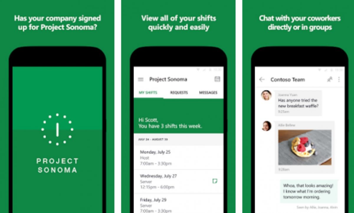 Microsoft release new Project Sonoma Android app for deskless workers
