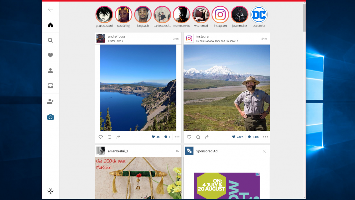 download instagram for pc windows