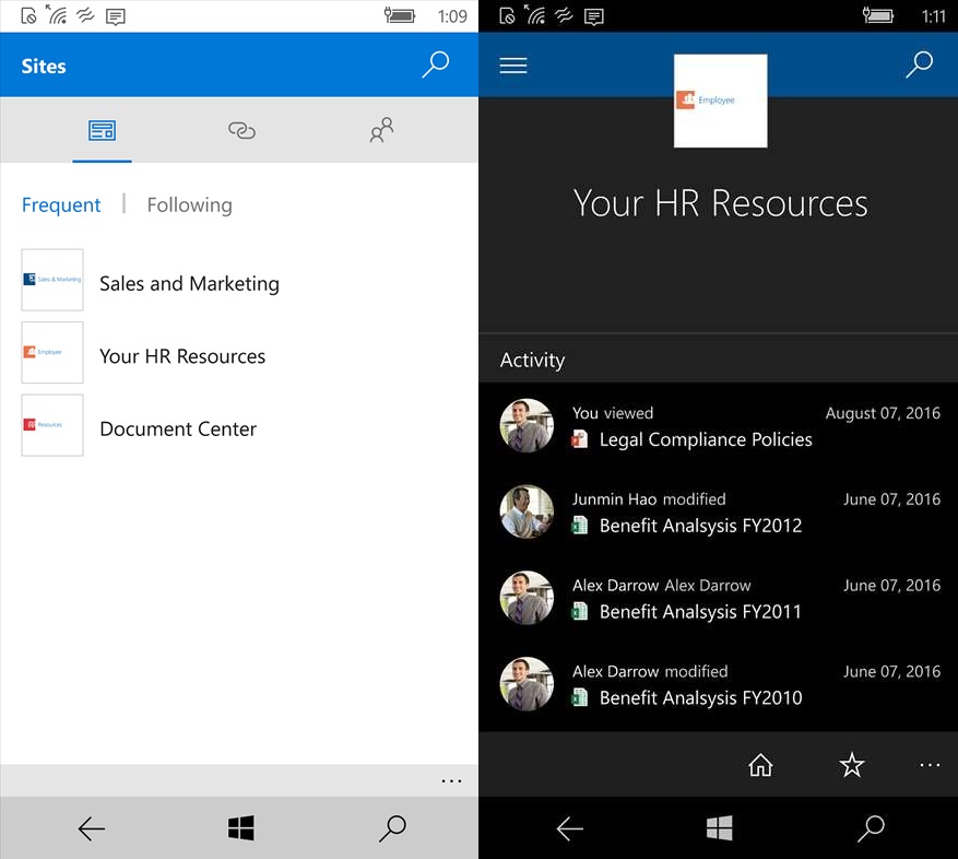 Official SharePoint Mobile App Now Available For Windows ...