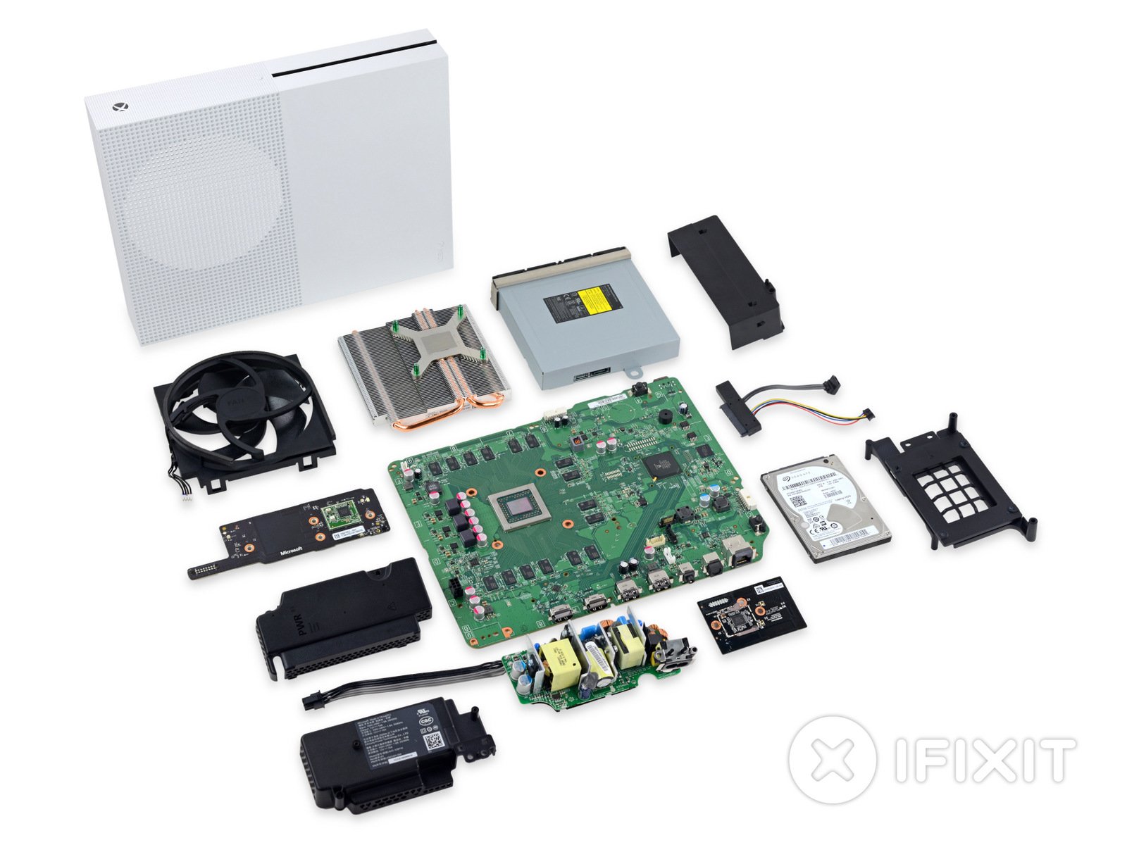 Microsoft Xbox One S receives repairability score of 8 out of 10 from iFixit