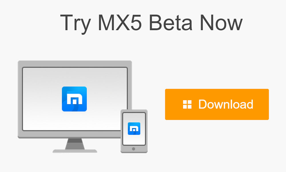 Maxthon MX5 beta now available to download