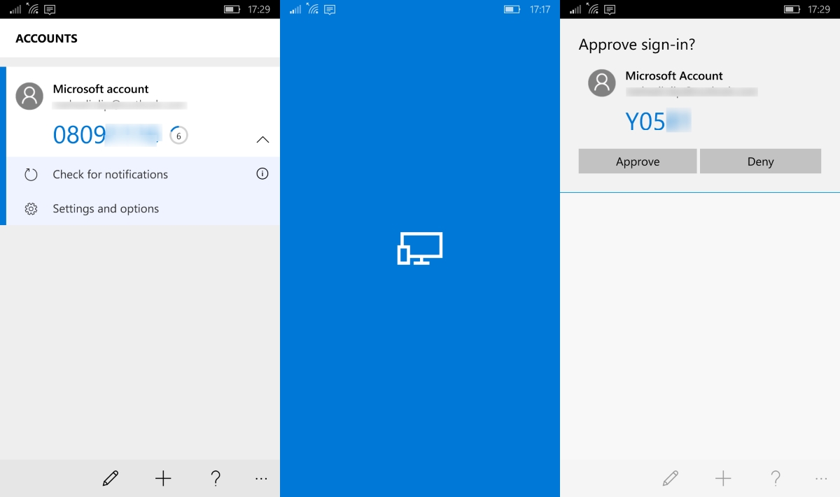 Microsoft Authenticator for Windows 10 Mobile finally ...