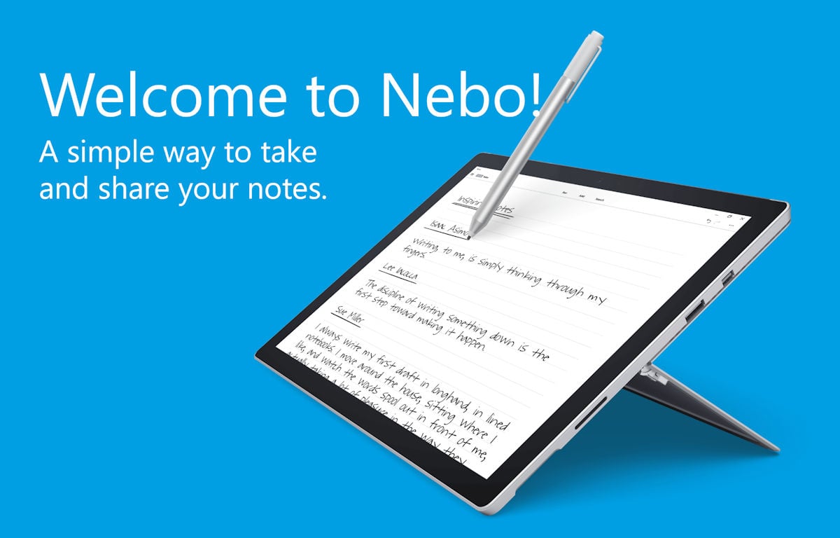 Myscript Brings Their Amazing Pen Based Note Taking App To Windows 10