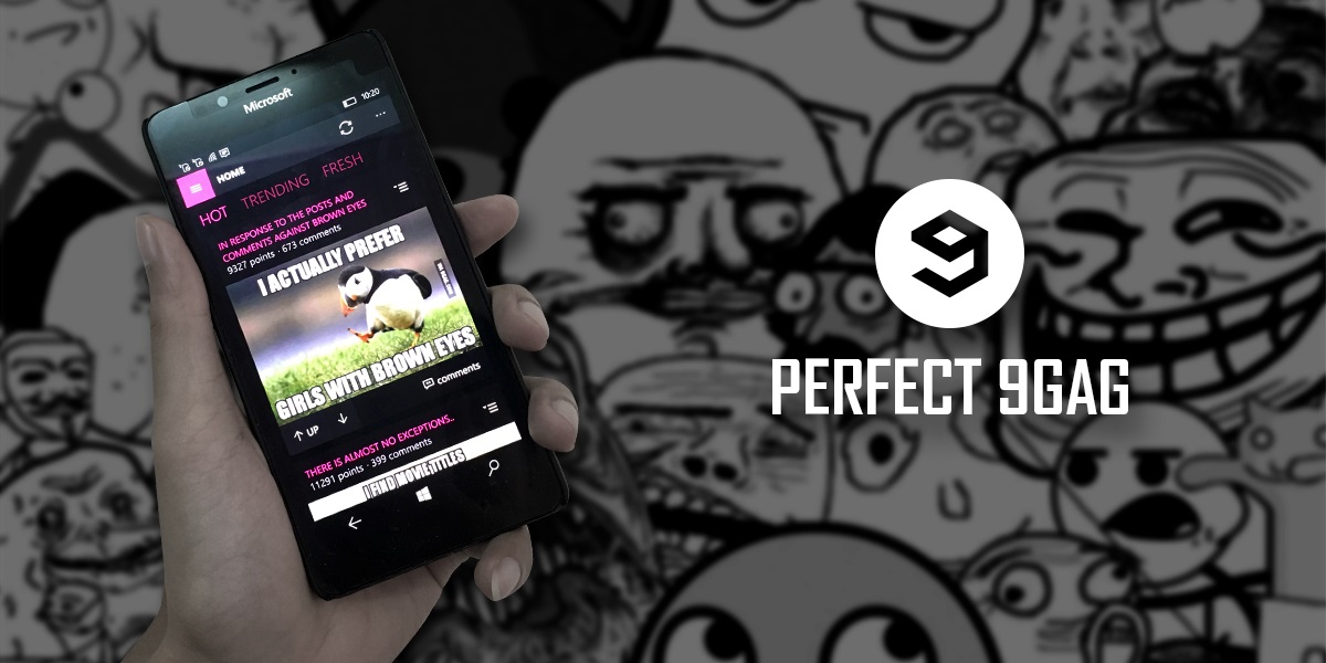 Developer Submission: Perfect 9GAG – Relax with a new Universal app from Perfect Thumb