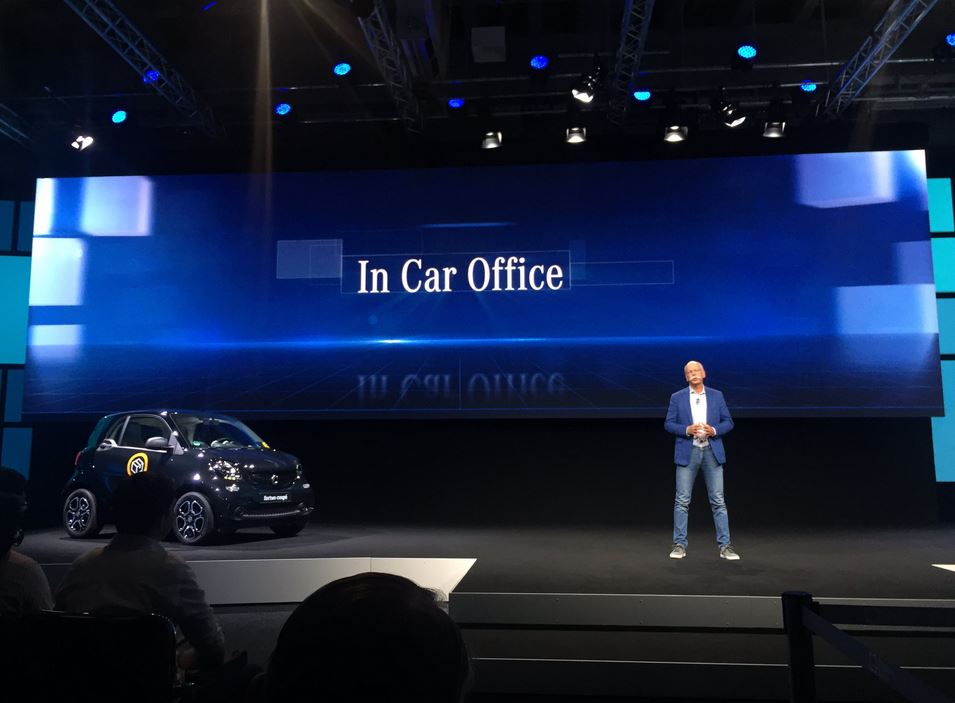 Microsoft talks about its collaboration with Daimler to bring Office 365 to your car