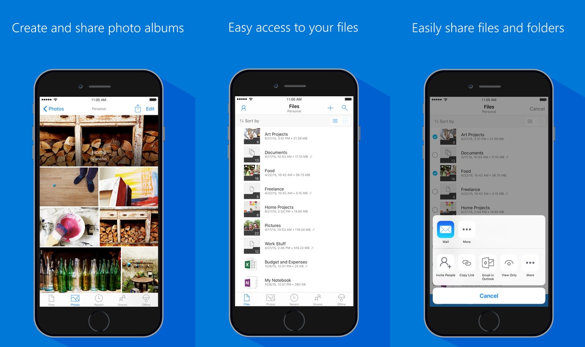 OneDrive iOS app updated with support for form filling in PDFs and more