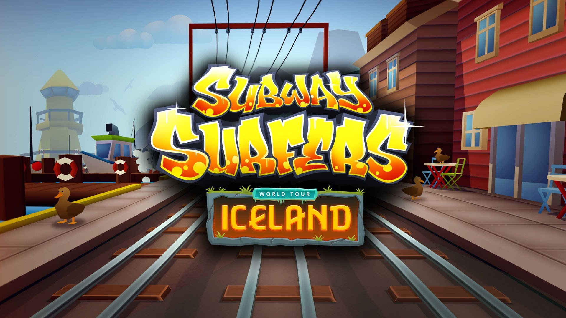 Присоединяйтесь к мировому туру Subway Surfers в прекрасной Исландии с  последним обновлением