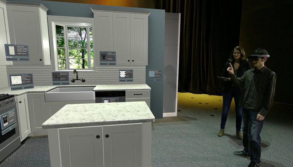 Microsoft partners with Lowe’s to bring AI and HoloLens into home design