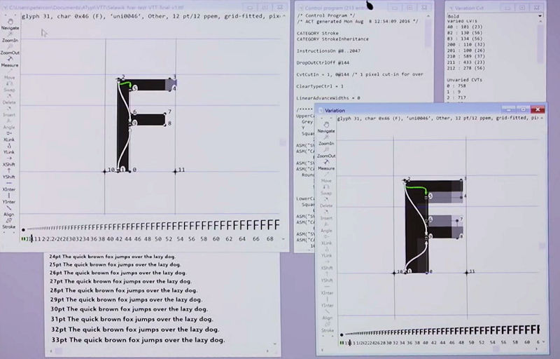 Microsoft work with Adobe, Apple, and Google to create OpenType Font Variations