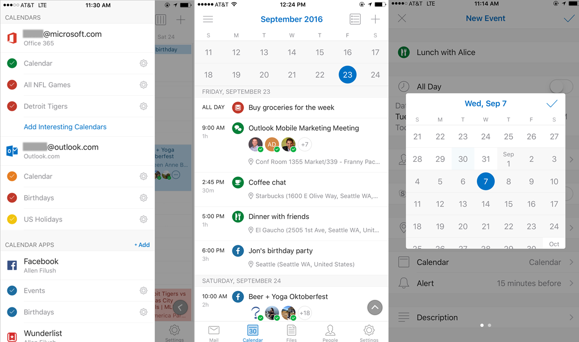 Microsoft announces an improved Outlook Calendar for Android and iOS
