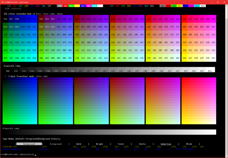 Microsoft adds 24-bit color support to the Windows Console