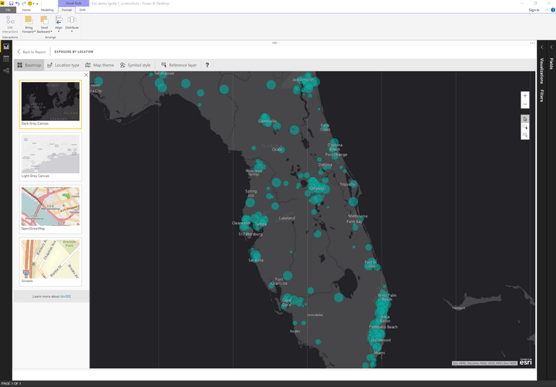 Power BI receives the Esri New Technology Integration Award for 2017