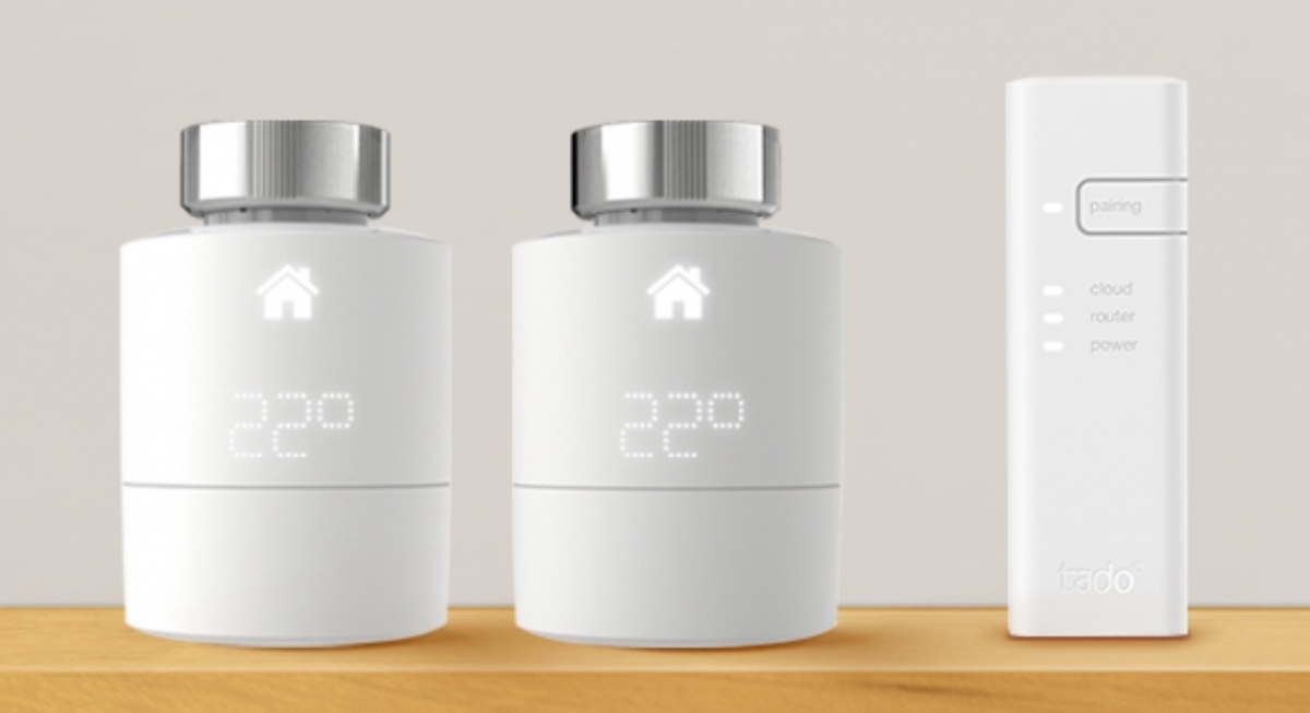 tado° Sart Radiator Therostat (Universal ounting) - Quattro Pack
