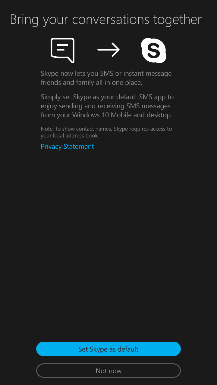 skype messages not sending 2016